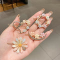 Bella Floral Hairclips