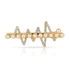 Stardust Rhythm Rhinestone Hair Clip
