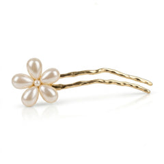 Pearl Flower Hair Fork