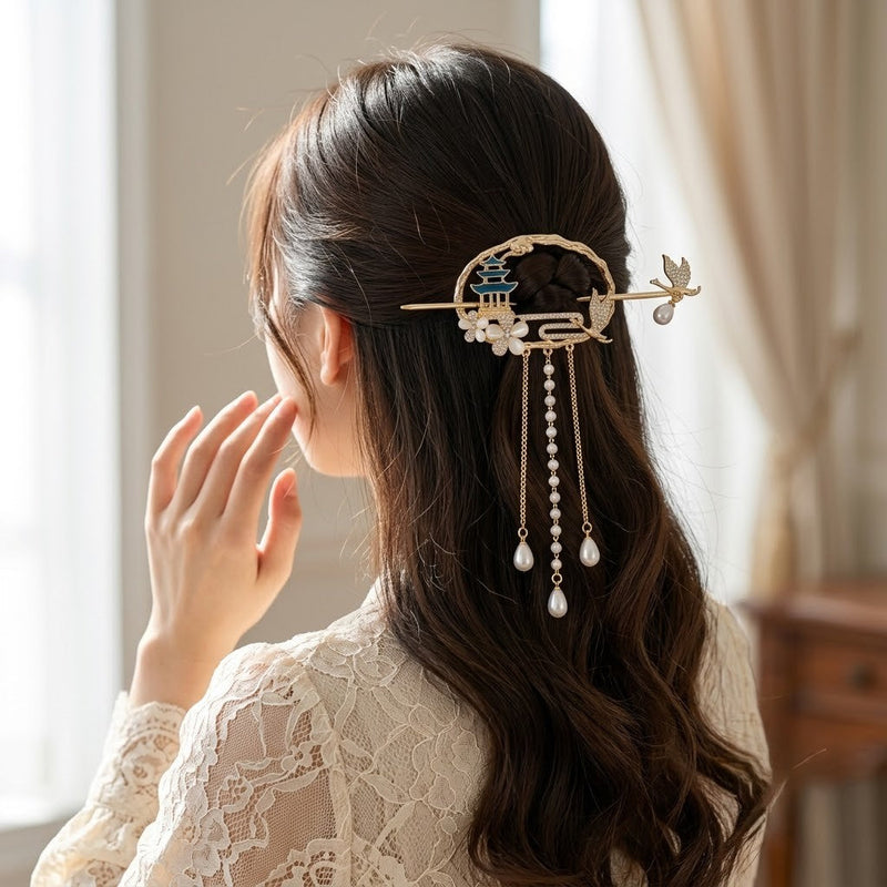 Imperial Pavilion Hair Stick