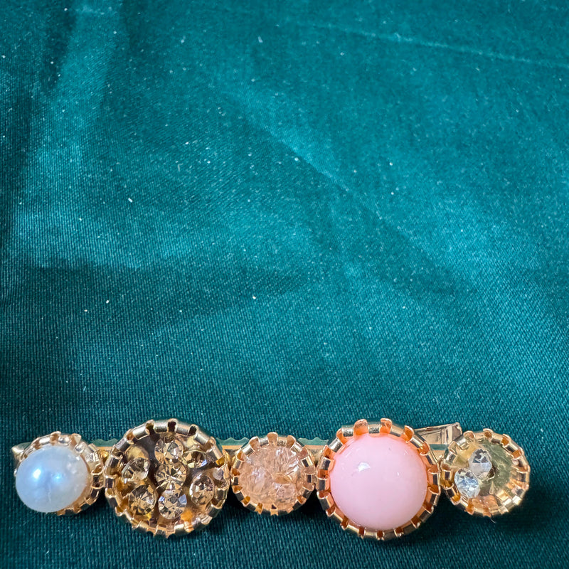 Pastel Mosaic Hair Clip Set