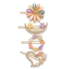 Bella Floral Hairclips