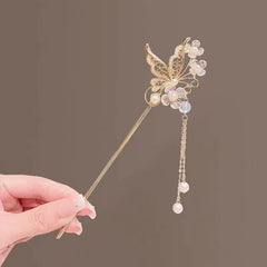 Butterfly Moonlit Garden Hair Stick