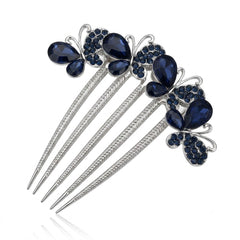 Twilight Butterfly Tiara Hair Pin
