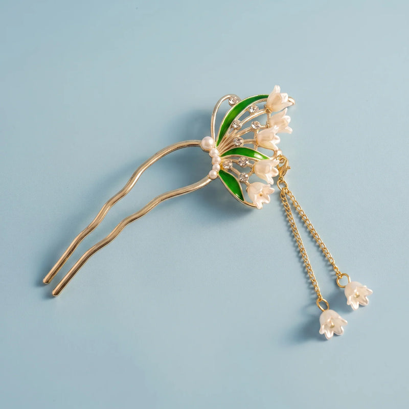 Lily of the Valley U Hair Pin