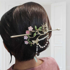 Midnight Garden Sonata Hair Clip