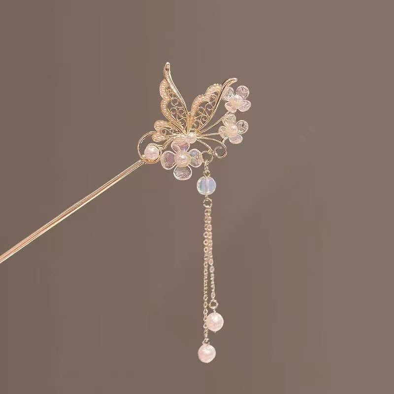 Butterfly Moonlit Garden Hair Stick