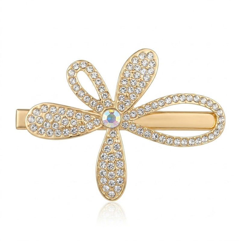 Irri Rhinestone Flower Hair Clip
