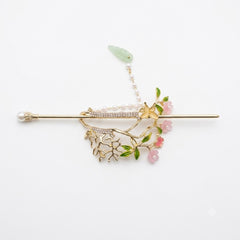 Midnight Garden Sonata Hair Clip
