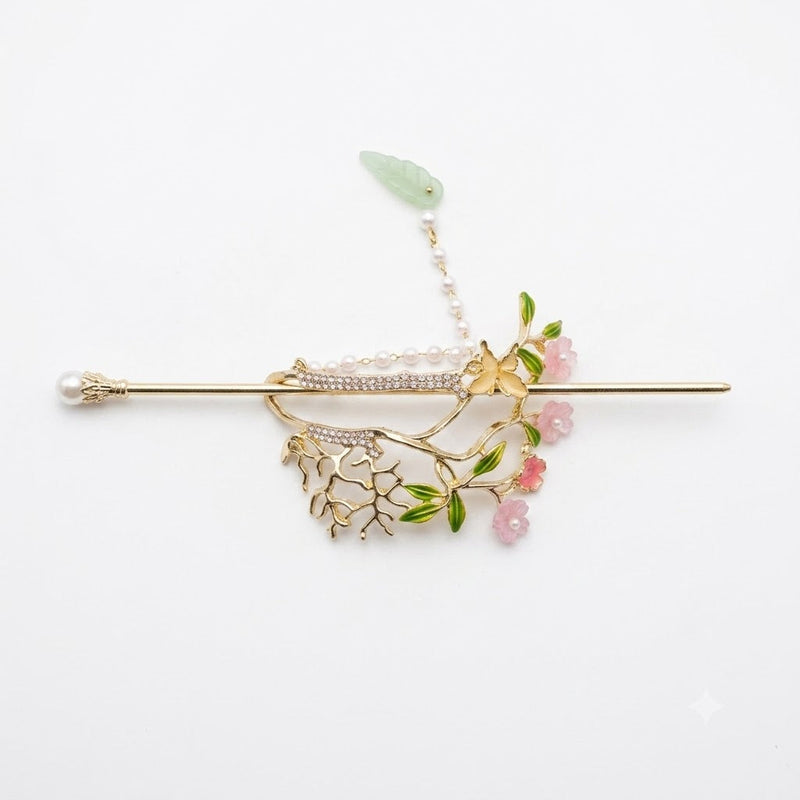 Midnight Garden Sonata Hair Clip