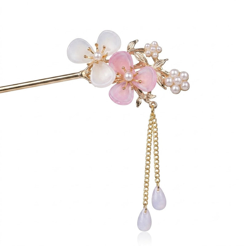 Blushing Flora Hair Pin